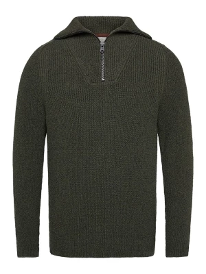 CAST IRON Sweter w kolorze ciemnozielonym rozmiar: L