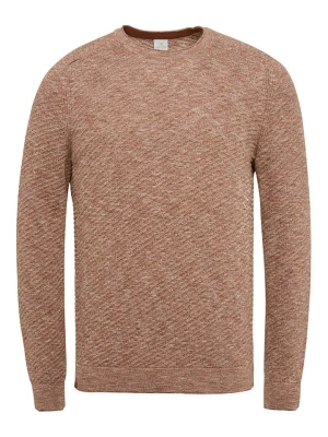 CAST IRON Sweter w kolorze jasnobrązowym rozmiar: XL