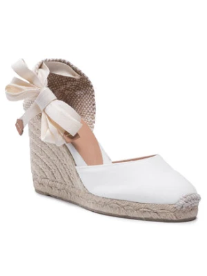 Castañer Espadryle Carina/8/001 020962-200 Biały