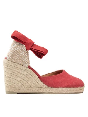 Castañer Espadryle Carina/8/002 021642-604 Czerwony
