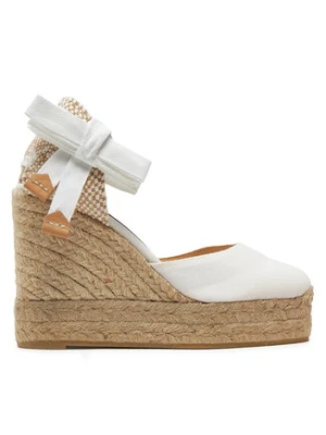 Castañer Espadryle Carina/8Ed/001 020961 Biały