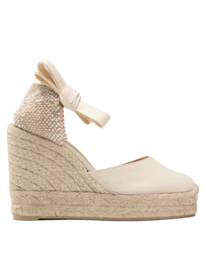 Castañer Espadryle Carina/8ED/001 Beżowy