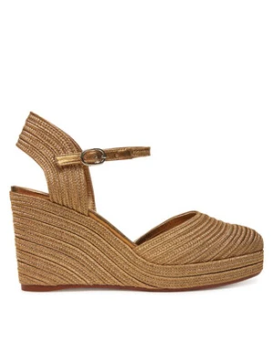 Castañer Espadryle Carolyn/142 023115 Złoty
