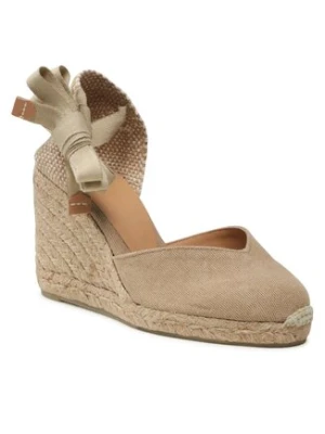Castañer Espadryle Chiara/8/002 021669-2017 Beżowy