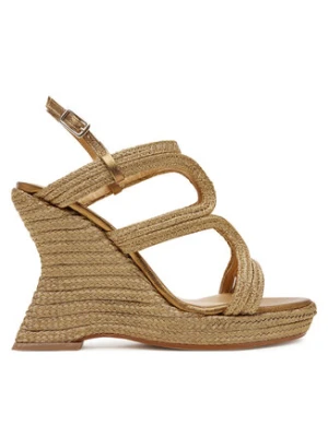 Castañer Espadryle Jera/266 025562 Złoty