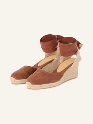 Castaner Sandały Na Platformie Carina braun