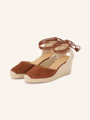 Castaner Sandały Na Platformie Carina braun