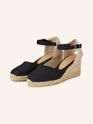 Castaner Sandały Na Platformie Carol schwarz