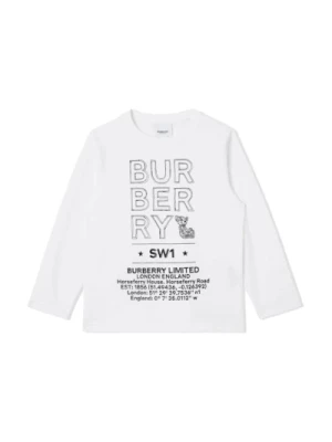 Casual Bawełniany T-Shirt Burberry