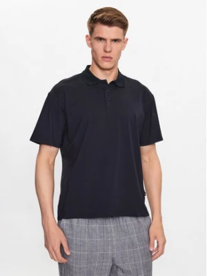 Casual Friday Polo 20504717 Granatowy Regular Fit