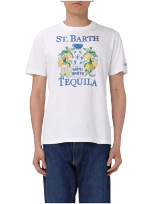 Casual T-shirt dla mężczyzn MC2 Saint Barth