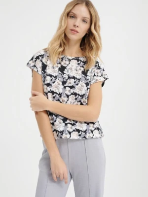 Casualowy top w kwiatowy print Greenpoint