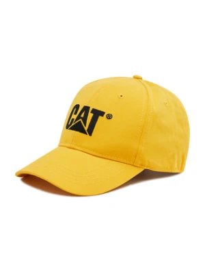 CAT Footwear Czapka z daszkiem Trademark Cap W01791 Żółty