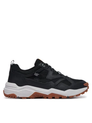 CAT Footwear Sneakersy Grapple Leather Mesh P726658 Czarny