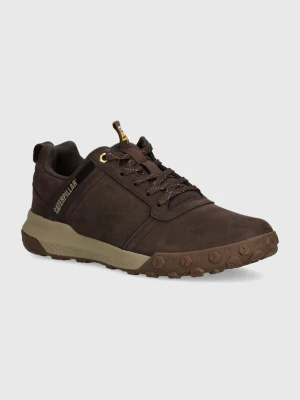 CAT Footwear sneakersy nubukowe HEX CUSH LO brązowy