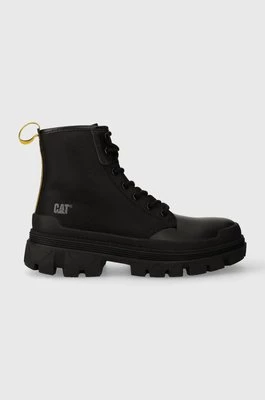 Caterpillar buty HARDWEAR HI kolor czarny na płaskim obcasie P111327