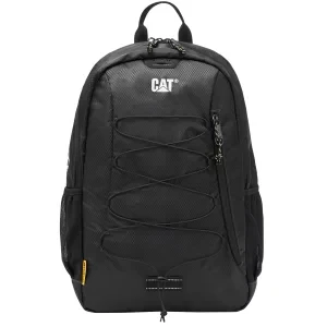 Caterpillar Himalayas Backpack 84713-01, Unisex, Czarne, plecaki, poliester, rozmiar: One size