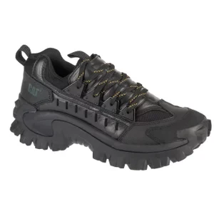 Caterpillar Intruder Met P726244, Męskie, Czarne, buty sneakers, skóra naturalna, rozmiar: 41