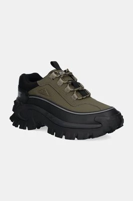 Caterpillar sneakersy nubukowe INTRUDER GALOSH 2.0 LOW WP kolor zielony P111620