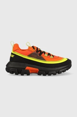 Caterpillar sneakersy skórzane RAIDER LACE SUPERCHARGED kolor pomarańczowy P111052