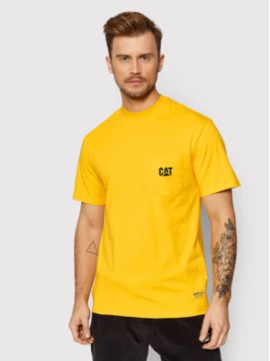 CATerpillar T-Shirt 2511868 Żółty Regular Fit