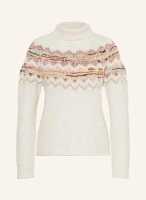 Catnoir Sweter Z Błyszczącą Przędzą weiss