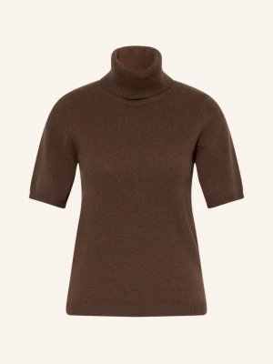 Catnoir Sweter Z Dzianiny braun CIEMNOBRĄZOWY