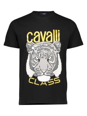 cavalli CLASS Koszulka w kolorze czarnym rozmiar: XL