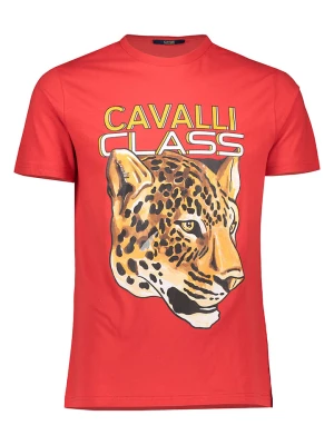 cavalli CLASS Koszulka w kolorze czerwonym rozmiar: XL