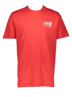 cavalli CLASS Koszulka w kolorze czerwonym rozmiar: XXL