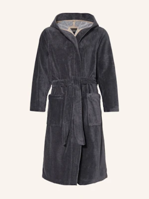 Cawö Szlafrok Uniseks Z Kapturem grau
