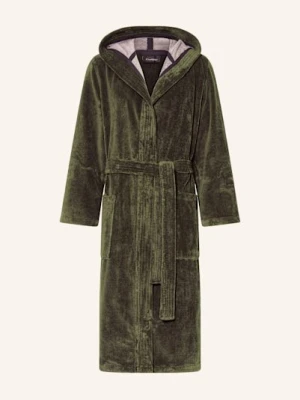 Cawö Szlafrok Uniseks Z Kapturem gruen