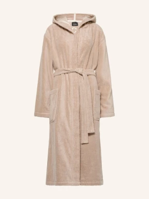 Cawö Szlafrok Unisex Z Kapturem beige