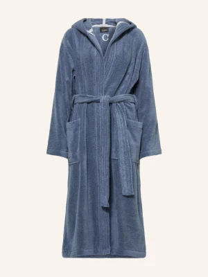 Cawö Szlafrok Unisex Z Kapturem blau NIEBIESKI