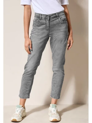 Cecil Dżinsy - Slim fit - w kolorze szarym rozmiar: W25/L26