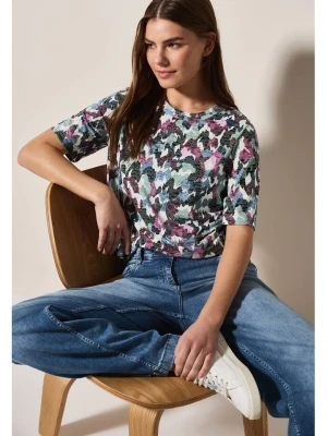 Cecil Koszulka w kolorze fioletowo-miętowo-białym rozmiar: M