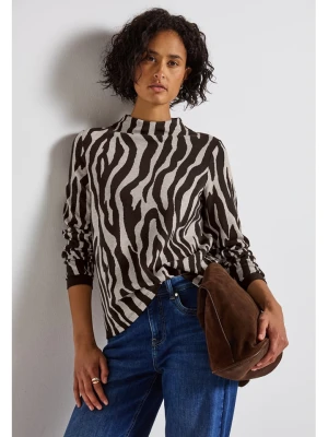 Cecil Koszulka w kolorze jasnoszaro-czarnym rozmiar: 36