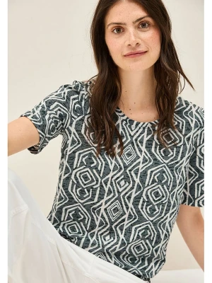 Cecil Koszulka w kolorze zielono-białym rozmiar: XL