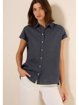 Cecil Lniana bluzka w kolorze antracytowym rozmiar: L