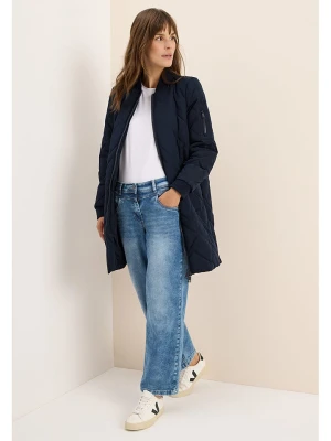 Cecil Płaszcz pikowany w kolorze granatowym rozmiar: M