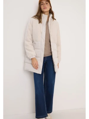 Cecil Płaszcz pikowany w kolorze kremowym rozmiar: XXL