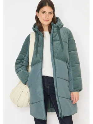 Cecil Płaszcz pikowany w kolorze zielonym rozmiar: XL