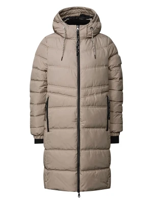 Cecil Płaszcz zimowy w kolorze szarobrązowym rozmiar: 36