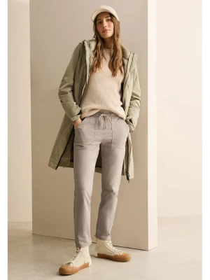 Cecil Spodnie dresowe w kolorze beżowym rozmiar: L/L28