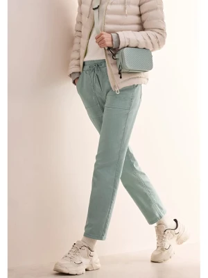 Cecil Spodnie dresowe w kolorze zielonym rozmiar: XXL/L28