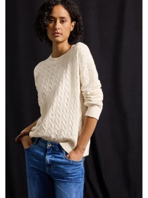 Cecil Sweter w kolorze kremowym rozmiar: 34