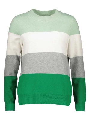 Cecil Sweter w kolorze zielono-szaro-kremowym rozmiar: XL