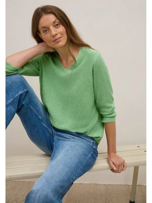 Cecil Sweter w kolorze zielonym rozmiar: M