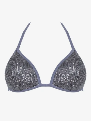 Cekinowy wiązany biustonosz kąpielowy Salsa Poupee Marilyn