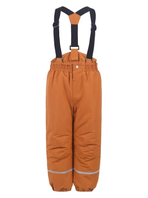 CeLaVi Spodnie narciarskie w kolorze pomarańczowym rozmiar: 128